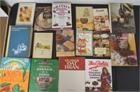 Lot of Cookbooks & Recipe Books