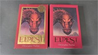 2pc Christopher Paolini Eldest 1st Print & Edition