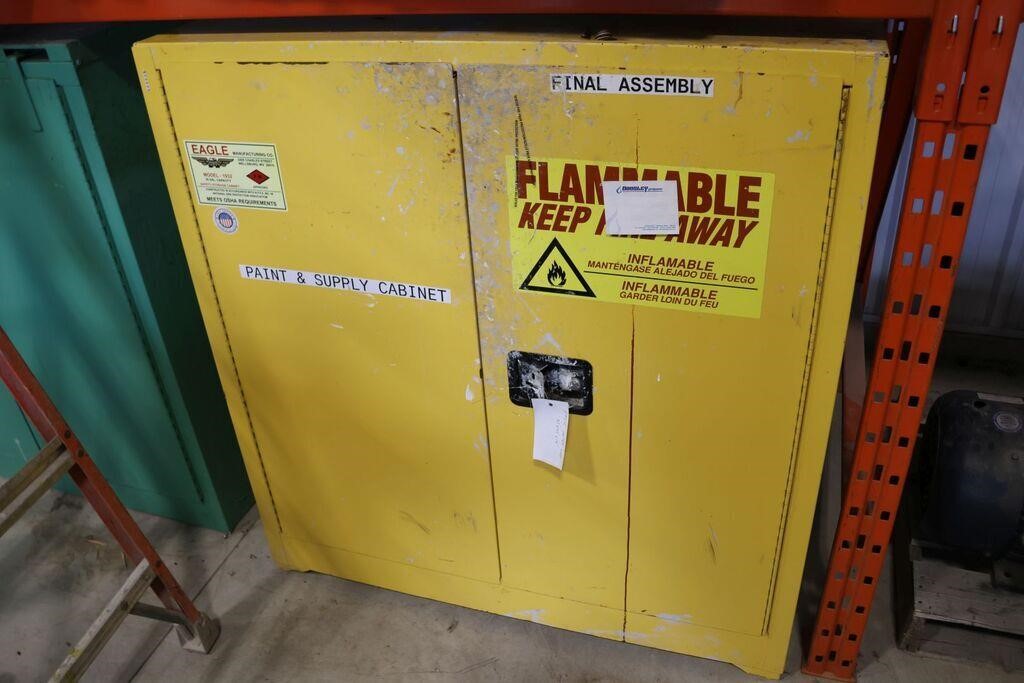 EAGLE METAL SAFETY CABINET 43"X43"X18"