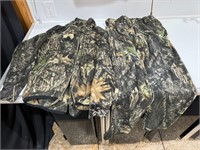 Mossy Oak Scent Stop Camp Fleece Set Size Medium