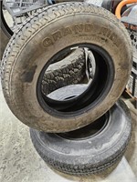 2 GRAND RIDE ST175/80R13 TIRES