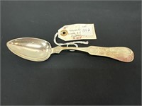 Coin silver Serving spoon by DP Armer Richmond