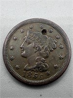 1855 Large cent