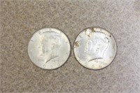 Lot of 2 kennedy halves