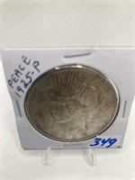 1925 Peace Silver Dollar unc toned