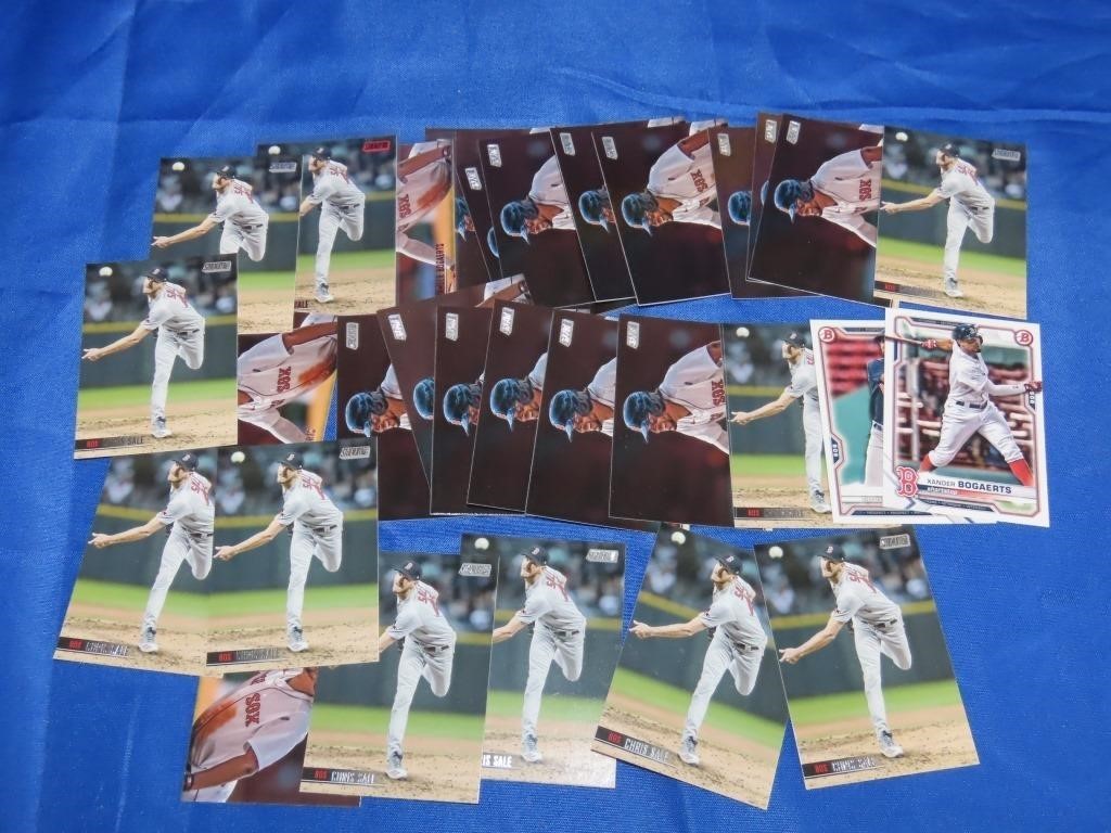 Lot of Boston Red Sox Baseball Cards
