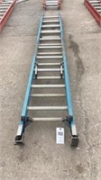 Peligro Fiberglass Ext. Ladder, 16’