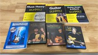 Guitar DVDs and books