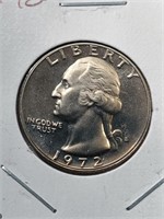 1972-S Clad Proof Washington Quarter