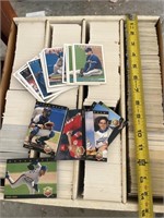 Box up baseball cards