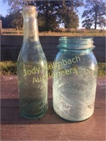 Antique Fred Bauern Schmidt beer bottle