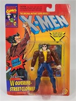 TOY BIZ XMEN WOLVERINE STREET CLOTHES NIP.