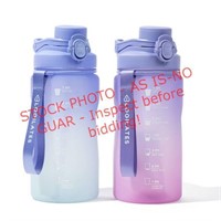 Blogilates 2pk water bottles