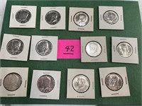 1964 Silver Kennedy 1/2 dollars