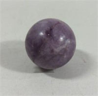 Purple Lepidolite Quartz Stone Small Sphere