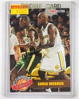 1994 Chris Webber Rookie Card Sky Box