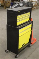 Stanley Tool Box, Approx 24"x13"x42" & (2) Traffic