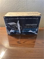 Vintage Zenith cassette recorder
