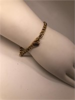 10k charm on unmarked bracelet