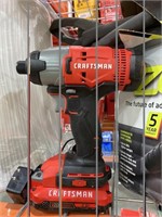 Craftsman 20v  Impact Drill With 20v Battery And