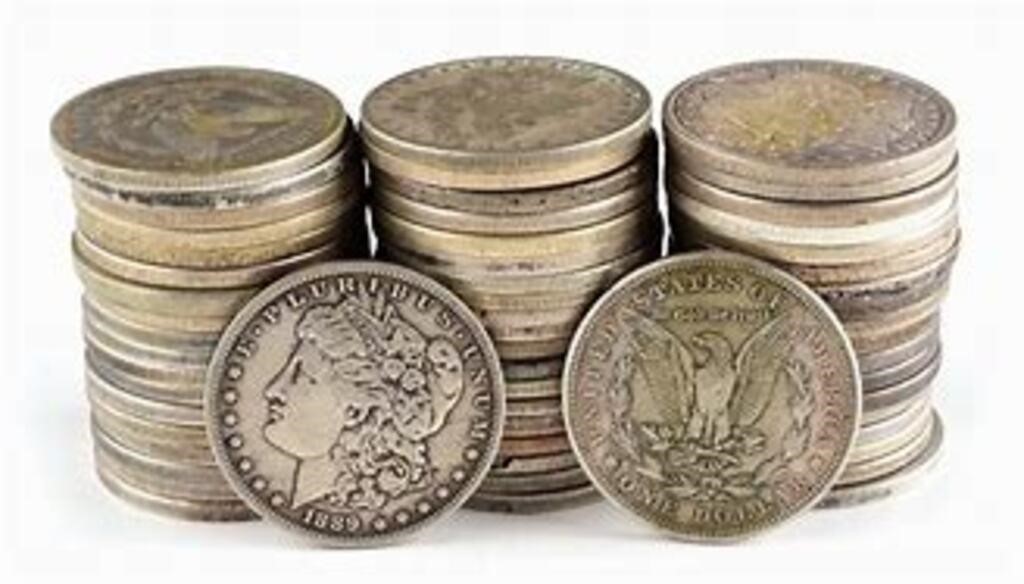 Bank Trust Coins-SIlver-Gold & More Auction 496