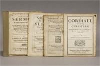 Lot of 4 17th Century Sermons