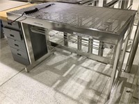 Industrial stainless steel rod table