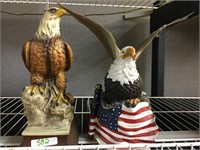 bald eagle statues