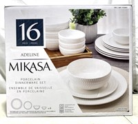 Mikasa Adeline 16 Piece Porcelain Dinnerware Set