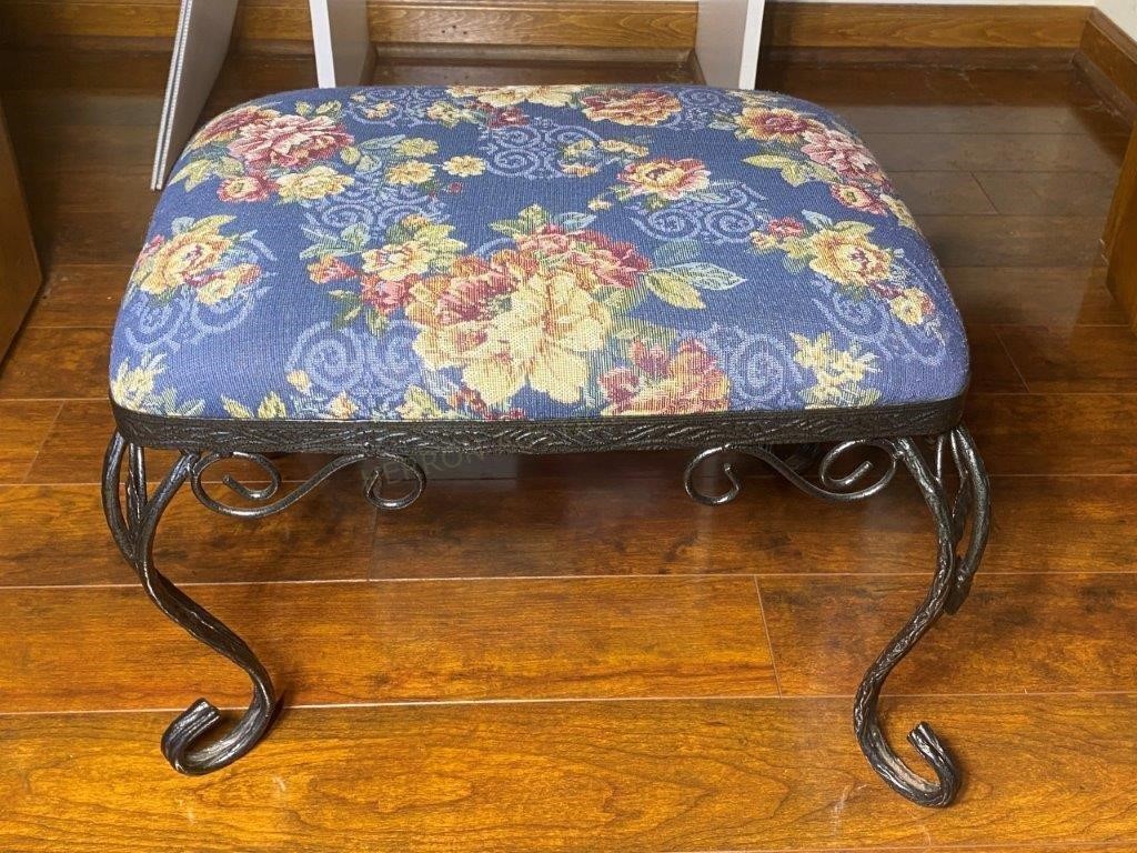 Floral Stool