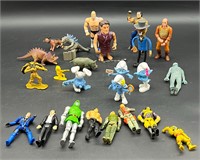 MISC ACTION FIGURES, SMURFS & MORE