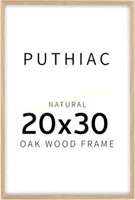 puthiac 20x30 Oak Wood Poster Frame (Set of 1)