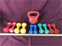 Lot Of At Home Weights