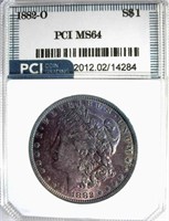 1882-O Morgan PCI MS-64