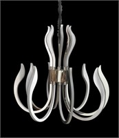 Acrylic Stainless Chrome Plate Chandelier7P8