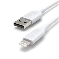 (2) USB-A Cable With Lightning Connector, 6' & 1',