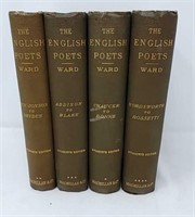 The English Poets in 4 Vol., Edited by T.H. Ward