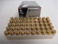 (50) Federal 40 S & W 135 Grain Jacketed Hollow