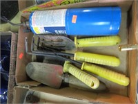 Garden tools and propane torch