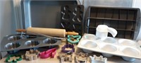Bakeware, Measuring Cups,Cookie Cutters, &