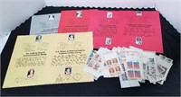 Lot of 6 Commemorative Stamps  $42 Worth