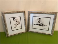 His & Her Erotic Prints, Signed