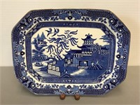 Blue Willow large meat platter