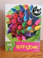 Springbok Puzzle, 500 piece "Twist of Color"