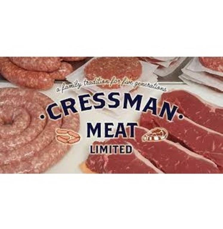 $25 Gift Card for Cressman Meat Limited