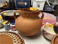 VTG MEXICAN POTTERY TERRACOTTA CLAY POT