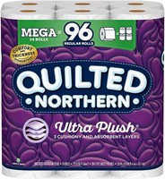 Quilted Northern Toilet Paper, 24 Mega Rolls