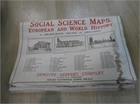 Vintage maps - Denoyer-Geppert