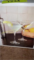3 ct. Threshold Martini Glasses
