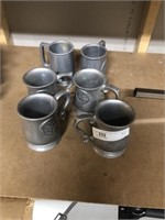 (6) Armetale Mugs